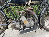 1918 sunbeam 4hp oldtimer motorfiets - afbeelding 13 van  17