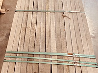 19,2 m² azobe gezaagd en gepunt - afbeelding 1 van  5