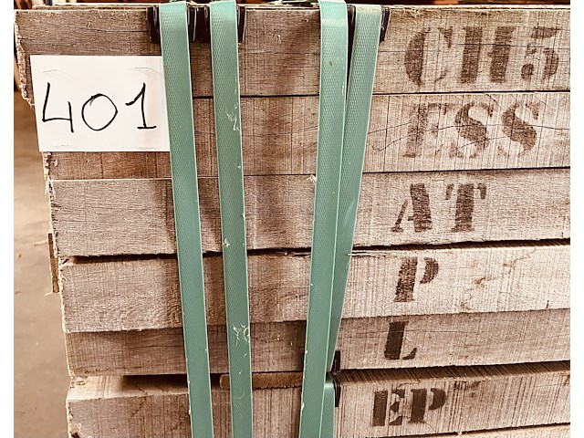 19,2 m² azobe gezaagd en gepunt - afbeelding 2 van  5