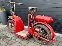 1920 wall auto wheel minerva (motorette) oldtimer motorfiets - afbeelding 13 van  16