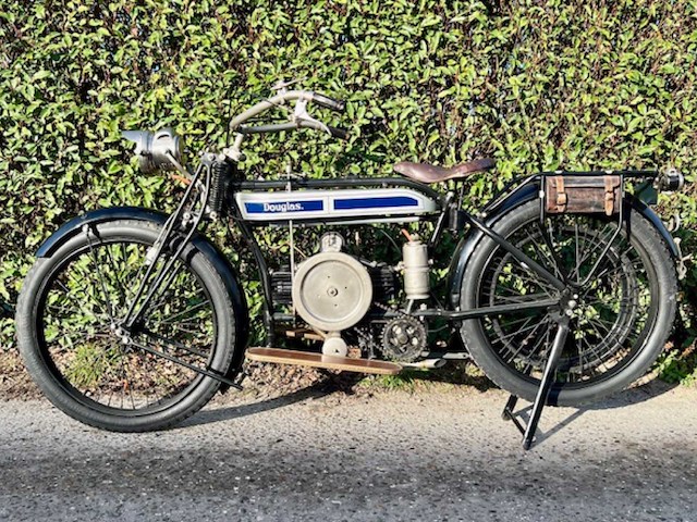 1923 douglas 2 3/4hp oldtimer motorfiets - afbeelding 6 van  11