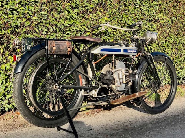 1923 douglas 2 3/4hp oldtimer motorfiets - afbeelding 8 van  11