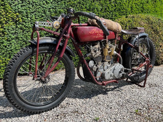 1925 indian scout ohv oldtimer motorfiets - afbeelding 1 van  22