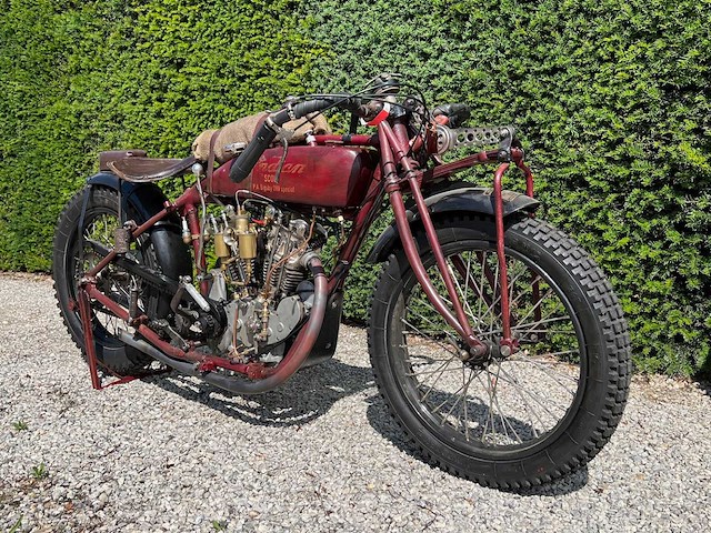 1925 indian scout ohv oldtimer motorfiets - afbeelding 17 van  22