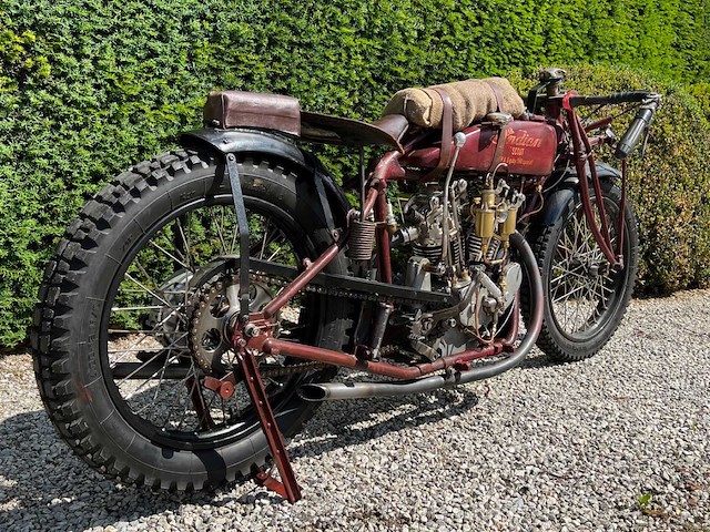 1925 indian scout ohv oldtimer motorfiets - afbeelding 18 van  22
