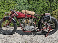 1925 indian scout ohv oldtimer motorfiets - afbeelding 20 van  22