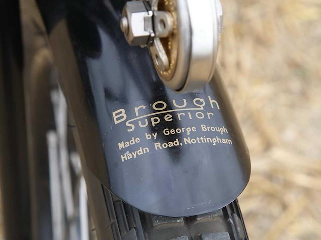 1926 brough superior mki oldtimer motorfiets - afbeelding 13 van  24