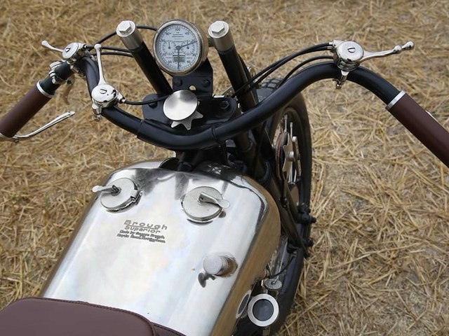 1926 brough superior mki oldtimer motorfiets - afbeelding 22 van  24