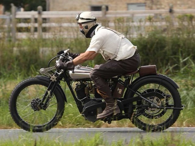 1926 brough superior mki oldtimer motorfiets - afbeelding 23 van  24