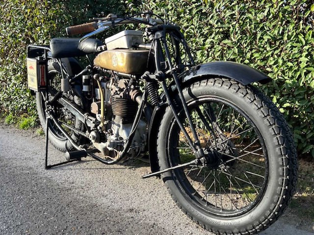 1926 fn m67a oldtimer motorfiets - afbeelding 8 van  12