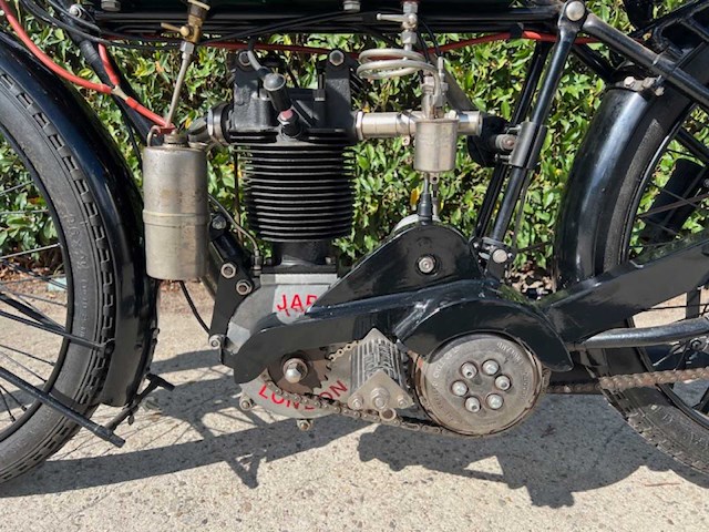 1926 royal enfield sports model 351 oldtimer motorfiets - afbeelding 3 van  18