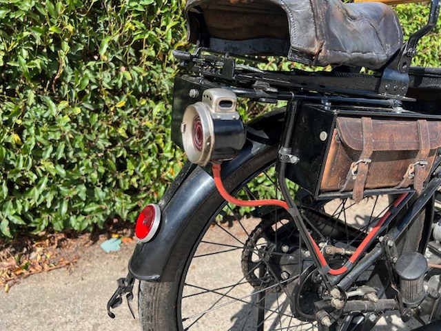 1926 royal enfield sports model 351 oldtimer motorfiets - afbeelding 5 van  18