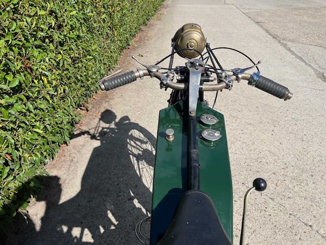 1926 royal enfield sports model 351 oldtimer motorfiets - afbeelding 7 van  18