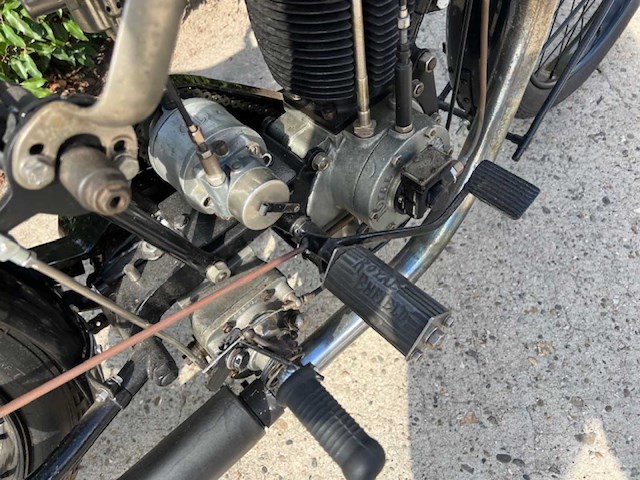1926 royal enfield sports model 351 oldtimer motorfiets - afbeelding 9 van  18