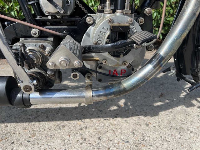 1926 royal enfield sports model 351 oldtimer motorfiets - afbeelding 10 van  18