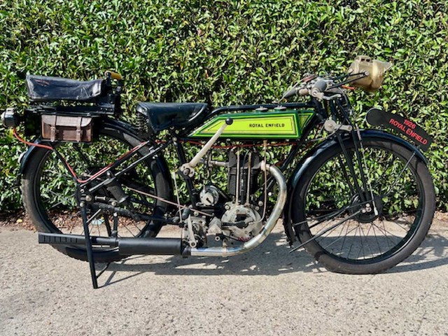 1926 royal enfield sports model 351 oldtimer motorfiets - afbeelding 13 van  18