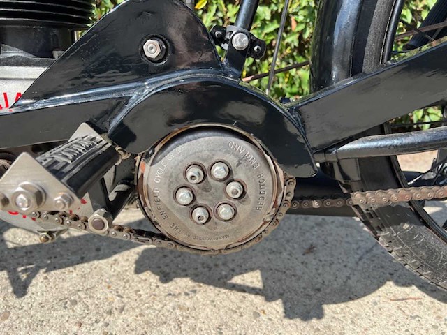 1926 royal enfield sports model 351 oldtimer motorfiets - afbeelding 16 van  18