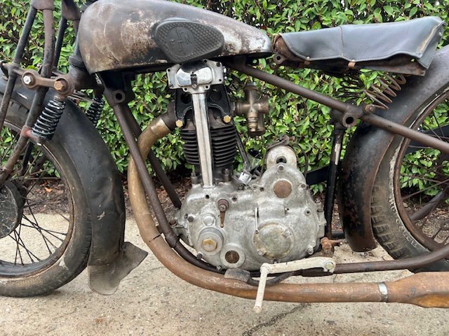 1930 fn m67 oldtimer motorfiets - afbeelding 2 van  6