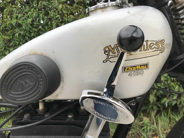 1930 matchless silver arrow a1 de luxe oldtimer motorfiets - afbeelding 2 van  11