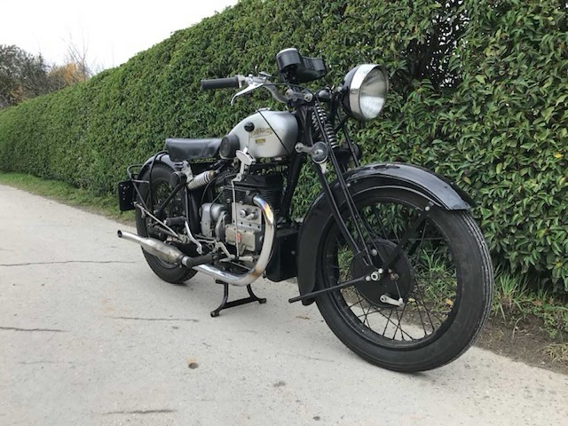 1930 matchless silver arrow a1 de luxe oldtimer motorfiets - afbeelding 5 van  11
