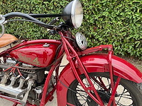 1931 indian 402 oldtimer motorfiets - afbeelding 2 van  11
