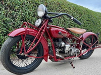 1931 indian 402 oldtimer motorfiets - afbeelding 1 van  11