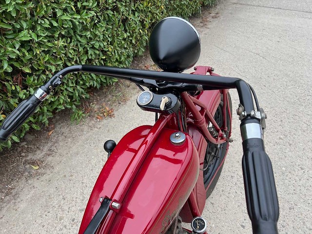 1931 indian 402 oldtimer motorfiets - afbeelding 9 van  11