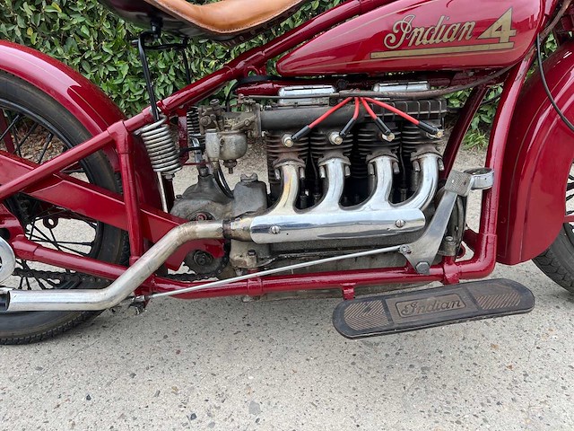 1931 indian 402 oldtimer motorfiets - afbeelding 11 van  11