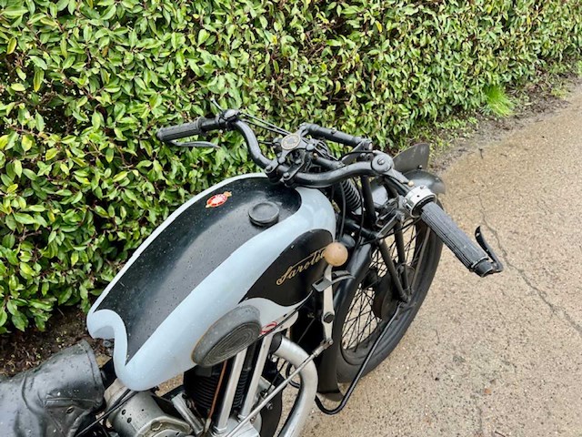 1932 sarolea 32s oldtimer motorfiets - afbeelding 3 van  13