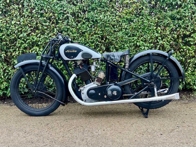 1932 sarolea 32s oldtimer motorfiets - afbeelding 4 van  13