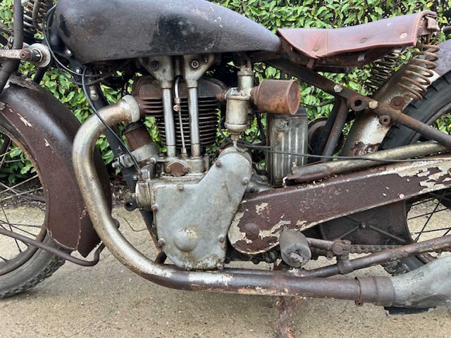 1934 peugeot 115 oldtimer motorfiets - afbeelding 2 van  15