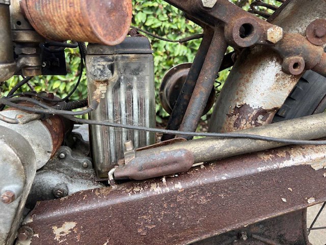 1934 peugeot 115 oldtimer motorfiets - afbeelding 3 van  15