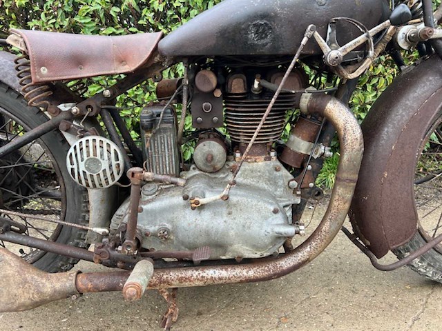 1934 peugeot 115 oldtimer motorfiets - afbeelding 4 van  15