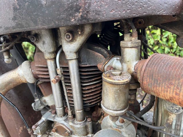 1934 peugeot 115 oldtimer motorfiets - afbeelding 13 van  15