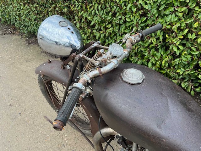 1934 peugeot 115 oldtimer motorfiets - afbeelding 15 van  15