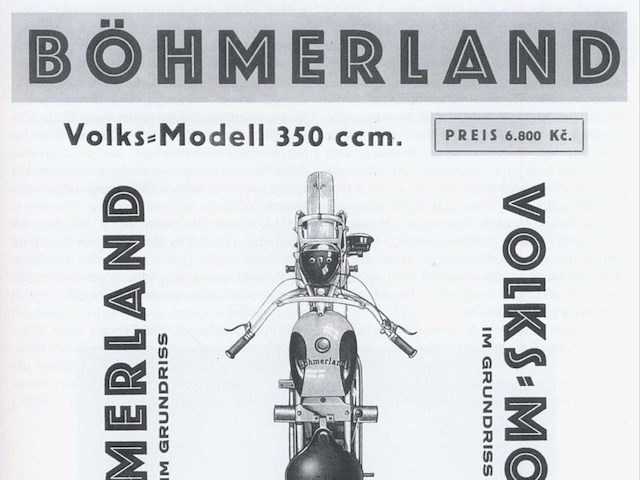 1936 bomerland volksmodel oldtimer motorfiets - afbeelding 10 van  22
