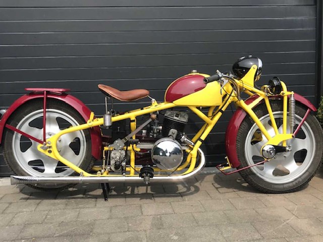 1936 bomerland volksmodel oldtimer motorfiets - afbeelding 12 van  22