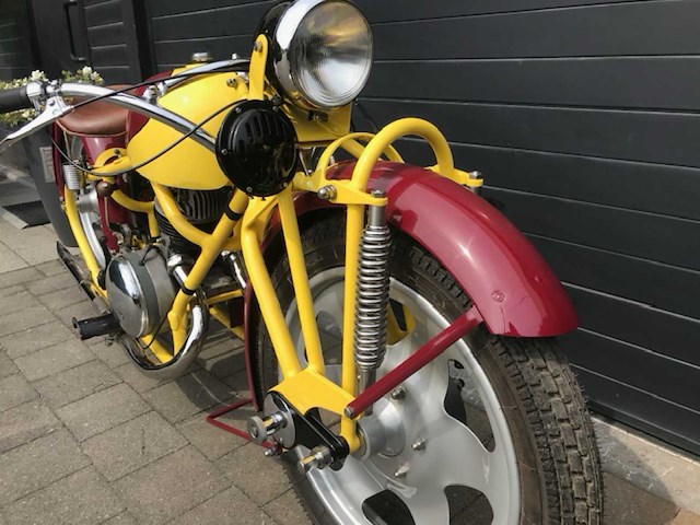 1936 bomerland volksmodel oldtimer motorfiets - afbeelding 22 van  22