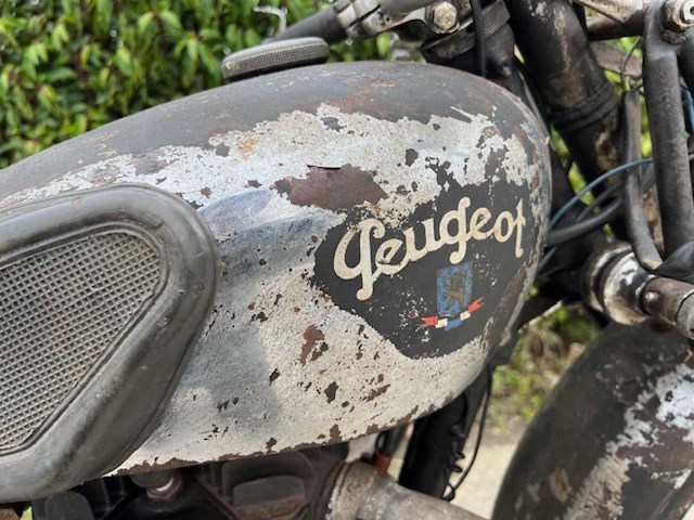 1936 peugeot p515 oldtimer motorfiets - afbeelding 8 van  28