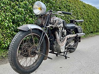 1936 peugeot p515 oldtimer motorfiets - afbeelding 1 van  28