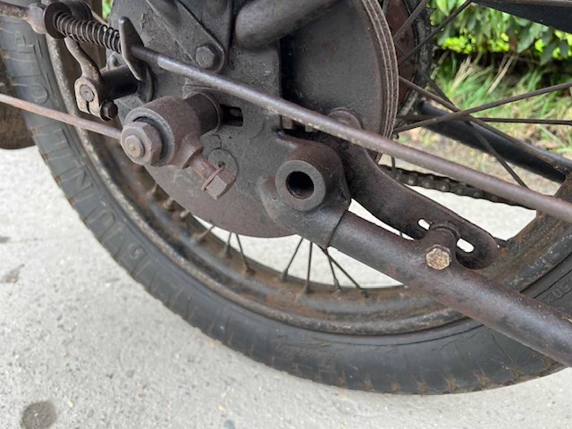 1936 peugeot p515 oldtimer motorfiets - afbeelding 17 van  28