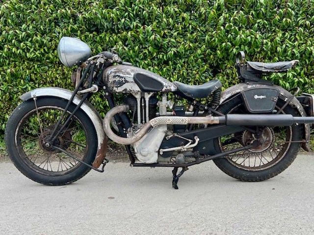 1936 peugeot p515 oldtimer motorfiets - afbeelding 12 van  28