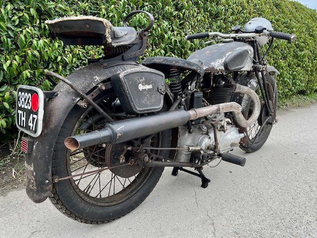 1936 peugeot p515 oldtimer motorfiets - afbeelding 23 van  28