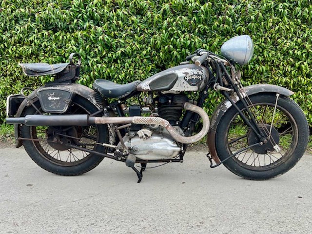 1936 peugeot p515 oldtimer motorfiets - afbeelding 24 van  28