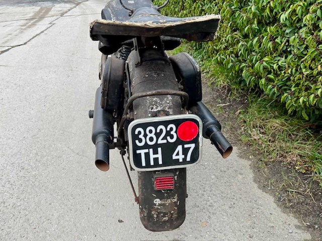 1936 peugeot p515 oldtimer motorfiets - afbeelding 26 van  28