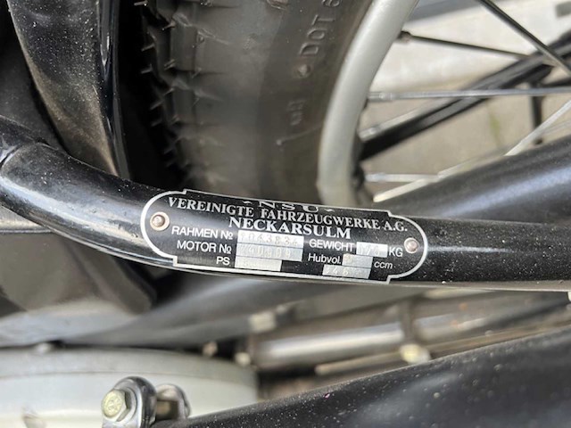 1937 nsu 351 osl oldtimer motorfiets - afbeelding 4 van  17