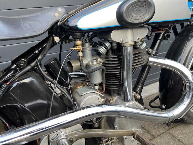 1937 nsu 351 osl oldtimer motorfiets - afbeelding 8 van  17