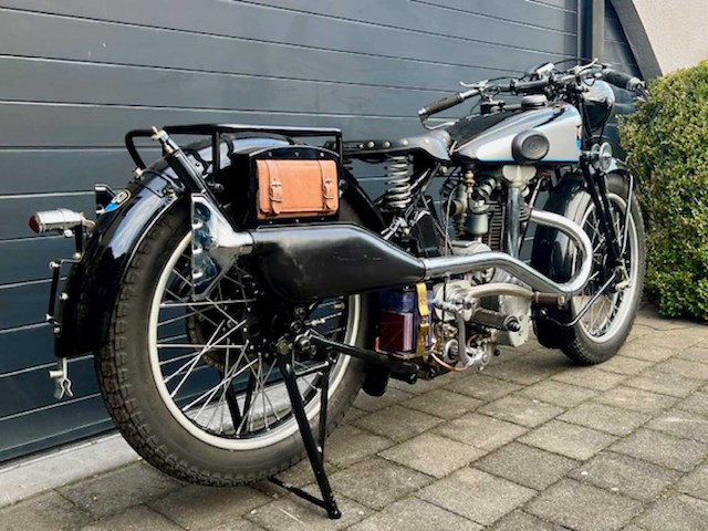 1937 nsu 351 osl oldtimer motorfiets - afbeelding 11 van  17