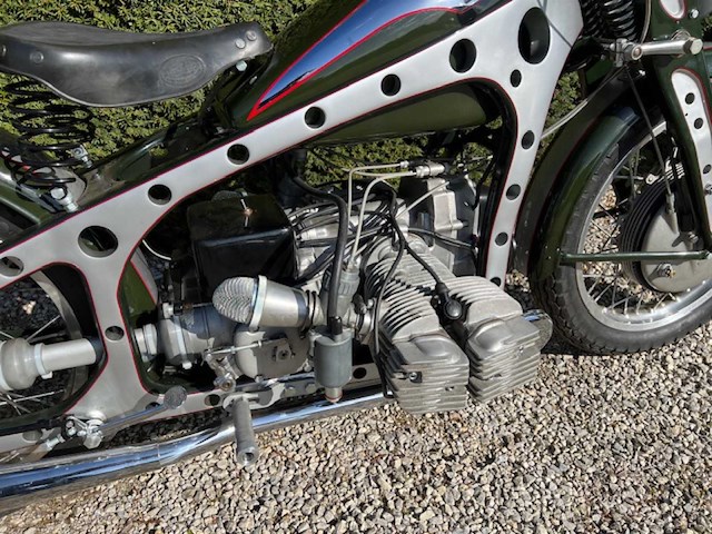 1939 zundapp ks600 racer oldtimer motorfiets - afbeelding 2 van  23