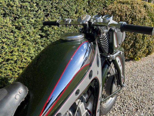 1939 zundapp ks600 racer oldtimer motorfiets - afbeelding 10 van  23